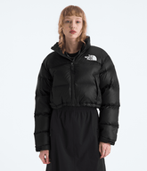 Womens Nuptse Short Jacket TNF Main
