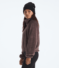 Womens Osito Lux Zip Jacket TNF Tawny Quartz MODEL34