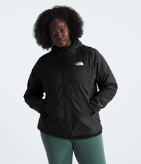 Womens Plus Antora Rain Jacket TNF TNF Black Main