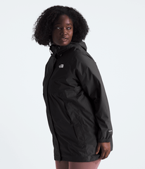 Womens Plus Antora Rain Parka TNF MODEL34
