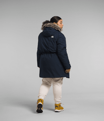 Womens Plus Arctic Parka TNF Summit Navy BACK