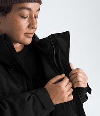 Womens Plus THERMOBALL Snow Triclimate Jacket TNF TNF Black MODELALT4