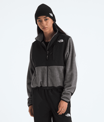 Womens Retro Denali Jacket TNF TNF Mid Grey HeatherTNF Black Main