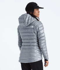 Womens Summit Series Breithorn Hoodie TNF Blue Flax BACK