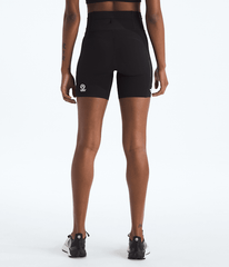 Womens Summit Series Ripida Tights Shorts TNF BACK