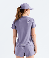 Womens Sunriser ShortSleeve TNF Grounded Plum BACK
