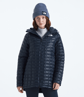 Womens THERMOBALL Hooded Parka TNF Summit Navy Main