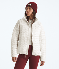 Womens THERMOBALL Jacket TNF White Dune Main