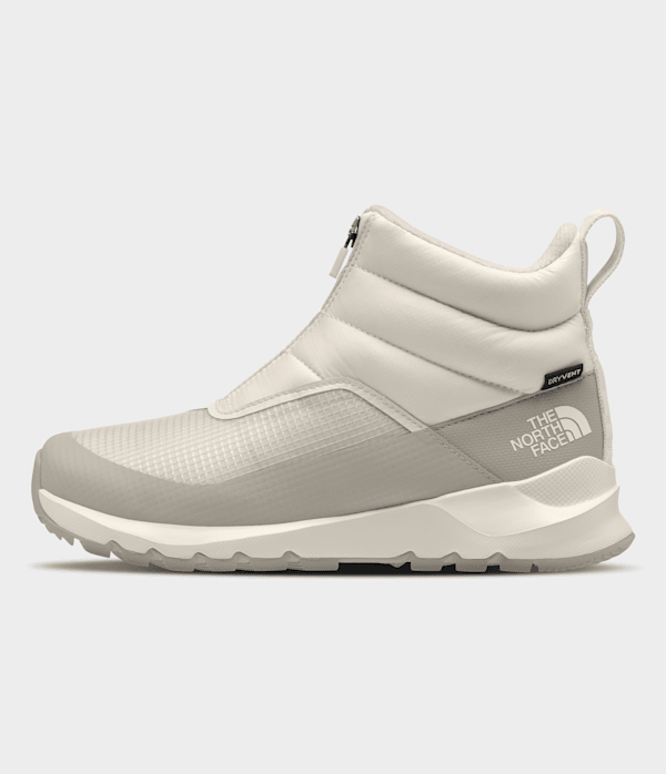Womens THERMOBALL Progressive Zip II Waterproof Boots TNF Gardenia WhiteSilver Grey HERO