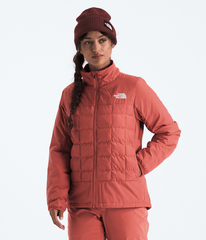 Womens THERMOBALL Snow Triclimate Jacket TNF SumacMars Dust MODELALT4
