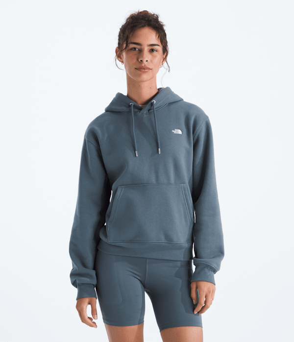 Womens TNF Essential Simple Dome Relaxed Hoodie TNF Main