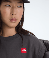 Womens TNF Red Box Crew TNF Obsidian ALT1