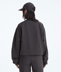 Womens TNF Red Box Crew TNF Obsidian BACK