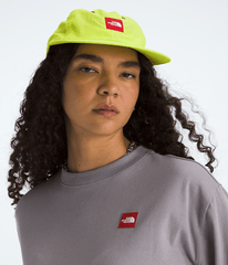 Womens TNF Red Box ShortSleeve Boxy Tee TNF Transcendent Grey HERO3