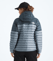 Womens Terra Peak Hoodie TNF Frost GreyGranite Grey BACK