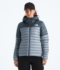 Womens Terra Peak Hoodie TNF Frost GreyGranite Grey Main