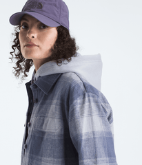 Womens Valley Flannel ShirtPlaid TNF Twilight Galaxy TNF Shadow Plaid HERO3
