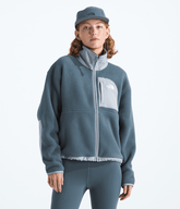 Womens Yumiori Off Peak FullZip Jacket TNF Granite GreyFrost Grey Main