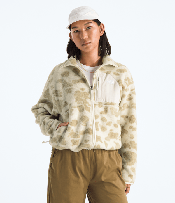 Womens Yumiori Off Peak FullZip JacketPrint TNF Main