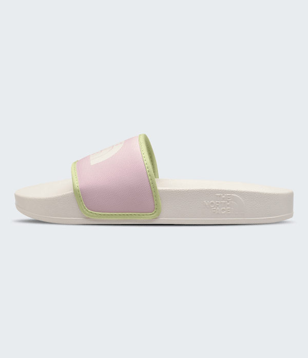 Youth Base Camp Slides III TNF White DunePale Blossom HERO