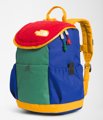 Youth Mini Explorer Backpack 10L TNF TNF RedDeep Grass GreenTNF BlueSummit Gold FRONT34