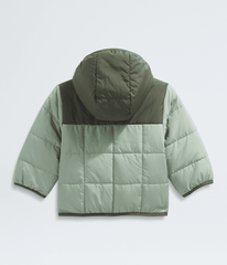Baby Boys Reversible Shasta FullZip Hooded Jacket TNF Slate MossNew Taupe Green ALTBACK