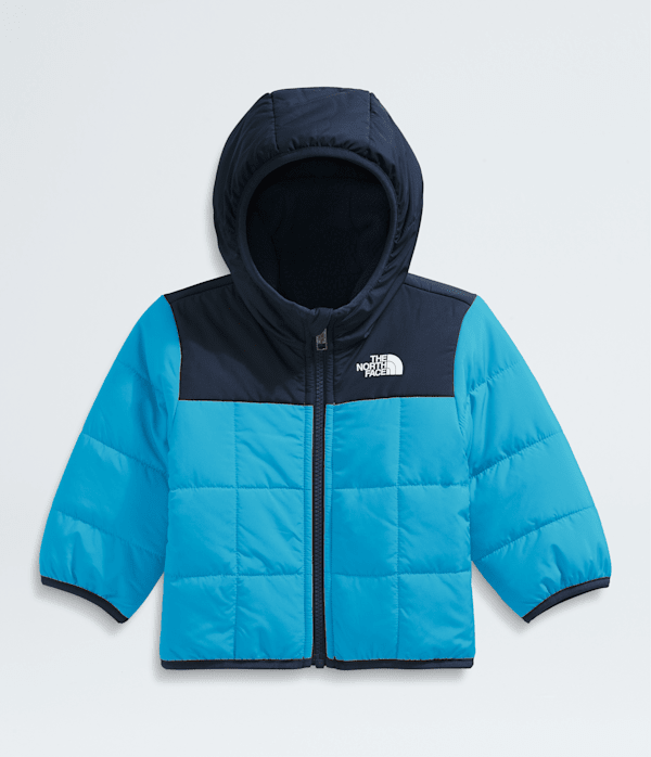 Baby Boys Reversible Shasta FullZip Hooded Jacket TNF Meridian BlueSummit Navy ALTFRONT