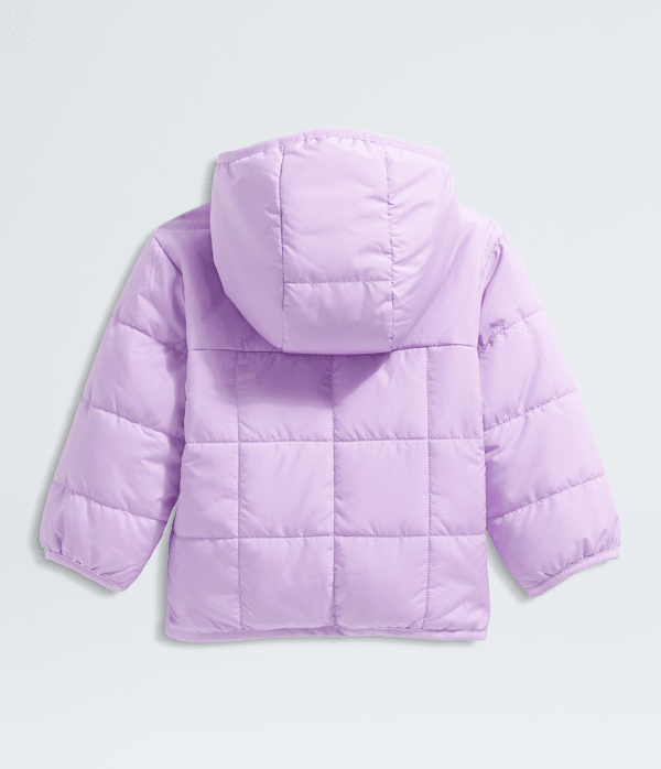 Baby Girls Reversible Shasta FullZip Hooded Jacket TNF Lite Lilac ALTBACK