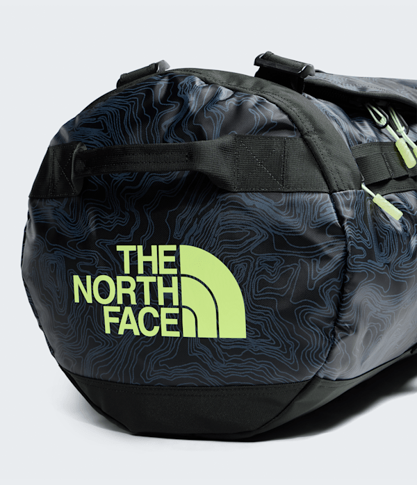 Base Camp DuffelM TNF TNF Black Glowing Topo Print ALT2