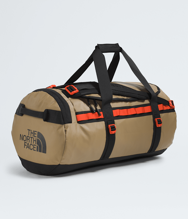 Base Camp DuffelM TNF CedarTnf BlackLava Red FRONT34