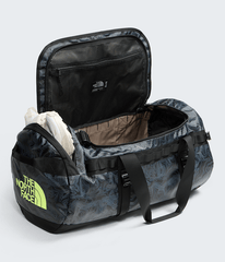 Base Camp DuffelM TNF TNF Black Glowing Topo Print INT