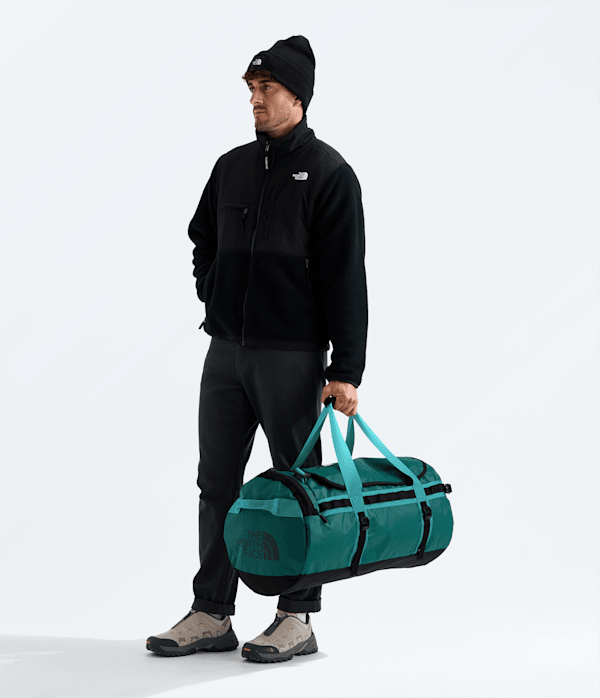 Base Camp DuffelM TNF Pacific TealRestorative TealTNF Black MODELBACK