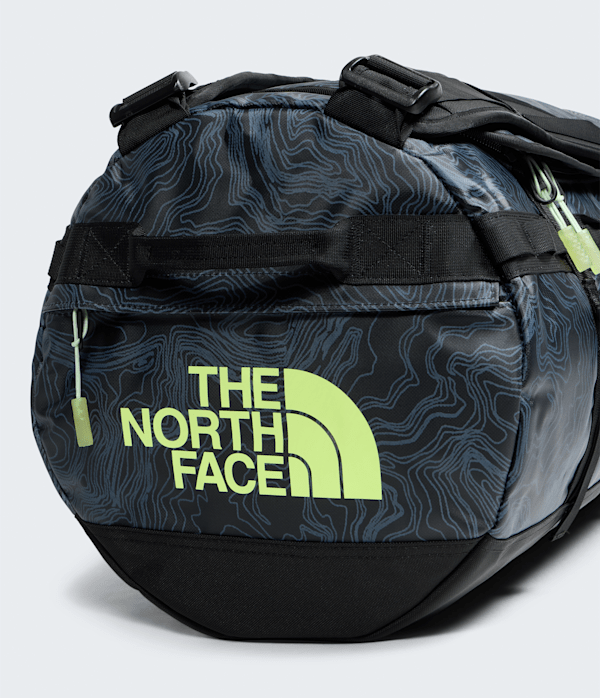 Base Camp DuffelS TNF TNF Black Glowing Topo Print ALT2