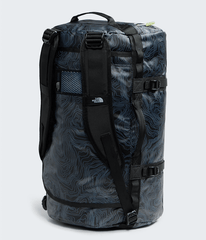 Base Camp DuffelS TNF TNF Black Glowing Topo Print BACK