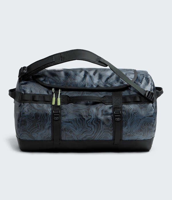 Base Camp DuffelS TNF TNF Black Glowing Topo Print HERO