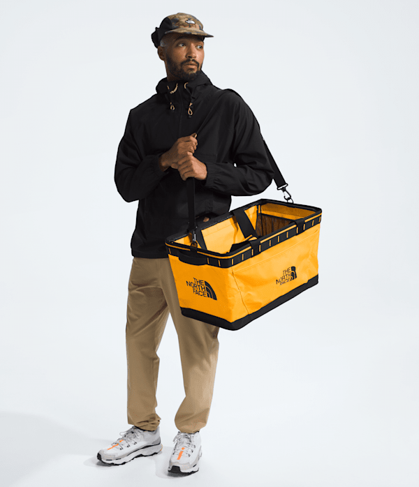 Base Camp Gear BinS TNF Summit GoldTNF Black MODELBACK
