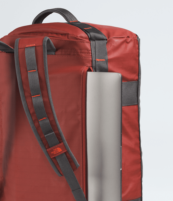 Base Camp Voyager Duffel32L TNF Iron ClayAnthracite GreyLava Red DETAIL2