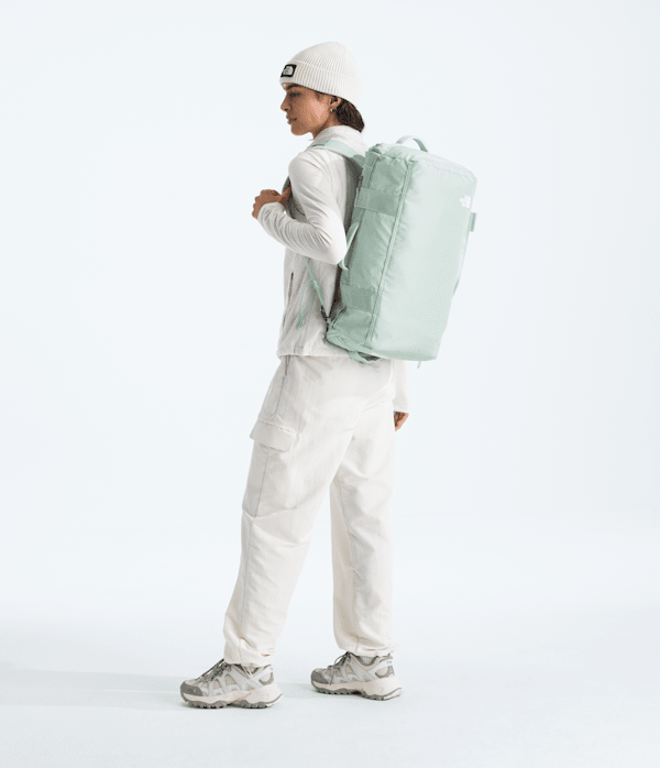 Base Camp Voyager Duffel32L TNF Opal FrostPearl StoneTnf White MODELBACK