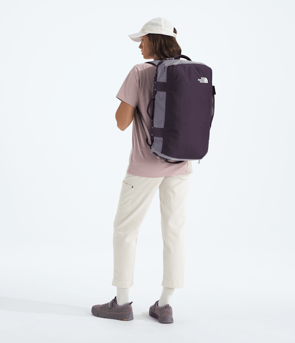 Base Camp Voyager Duffel32L TNF Transcendent GreyEndless Dusk MODELBACK