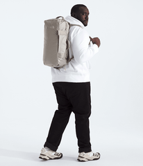 Base Camp Voyager Duffel32L TNF SoapstoneStone Slab MODELBACK
