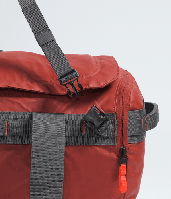 Base Camp Voyager Duffel42L TNF Iron ClayAnthracite GreyLava Red ALT3