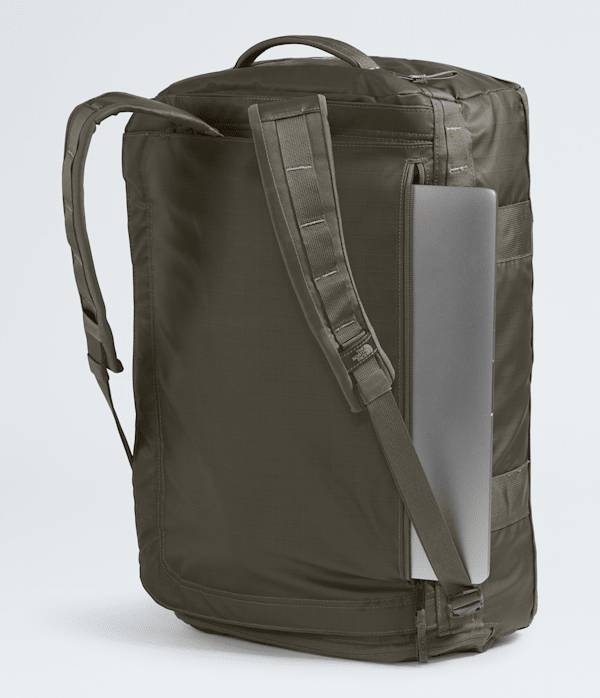 Base Camp Voyager Duffel42L TNF New Taupe GreenTNF Black DETAIL2