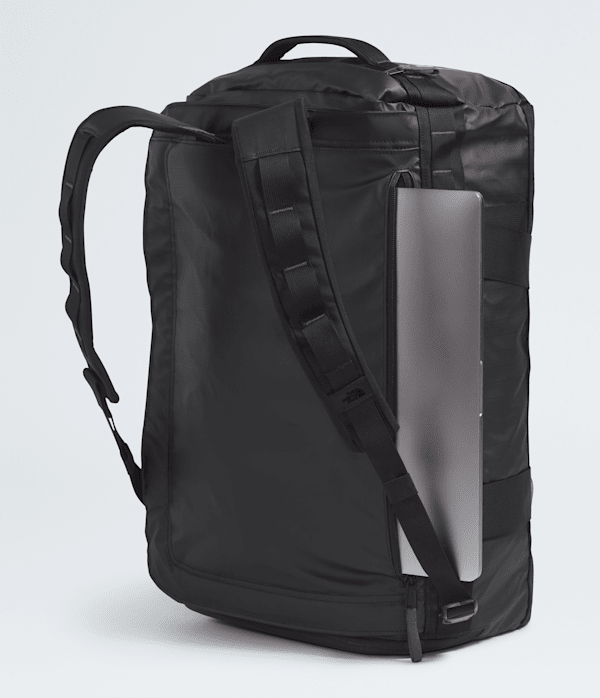 Base Camp Voyager Duffel42L TNF TNF BlackAsphalt Grey DETAIL2