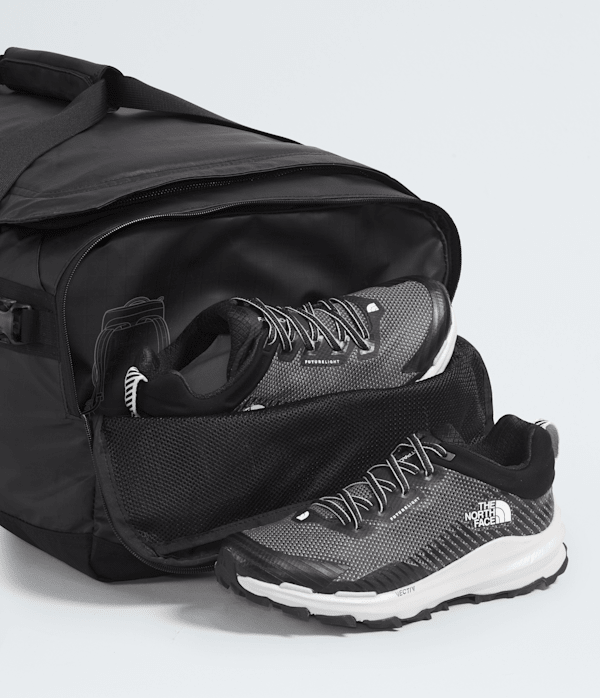Base Camp Voyager Duffel62L TNF TNF BlackAsphalt Grey ALT2