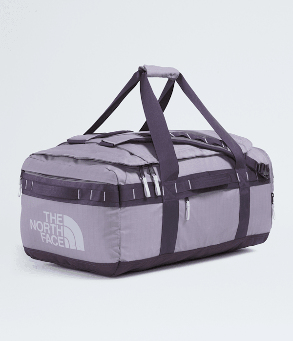 Base Camp Voyager Duffel62L TNF Transcendent GreyEndless Dusk FRONT34