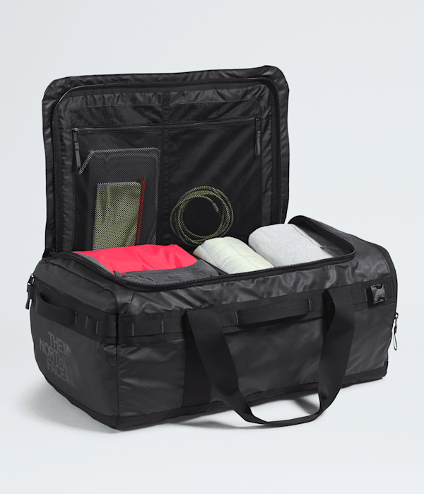 Base Camp Voyager Duffel62L TNF TNF BlackAsphalt Grey INT