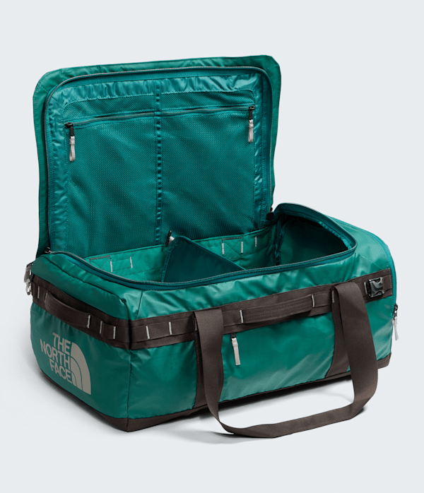 Base Camp Voyager Duffel62L TNF Pacific TealDark ChestnutStone Slab INT