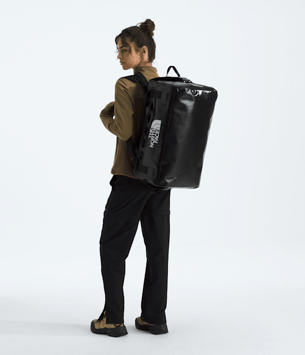 Base Camp Waterproof Duffel 50L TNF TNF BlackTNF White MODELBACK