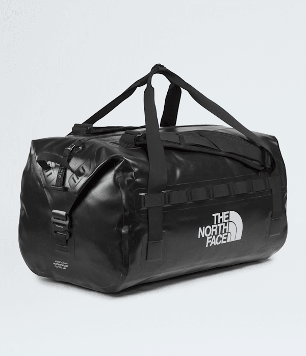 Base Camp Waterproof Duffel 50L TNF TNF BlackTNF White FRONT34