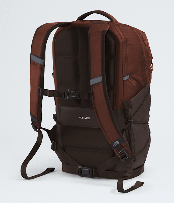 Borealis Backpack  28L TNF Ember SoilDemitasse BrownIron Clay BACK